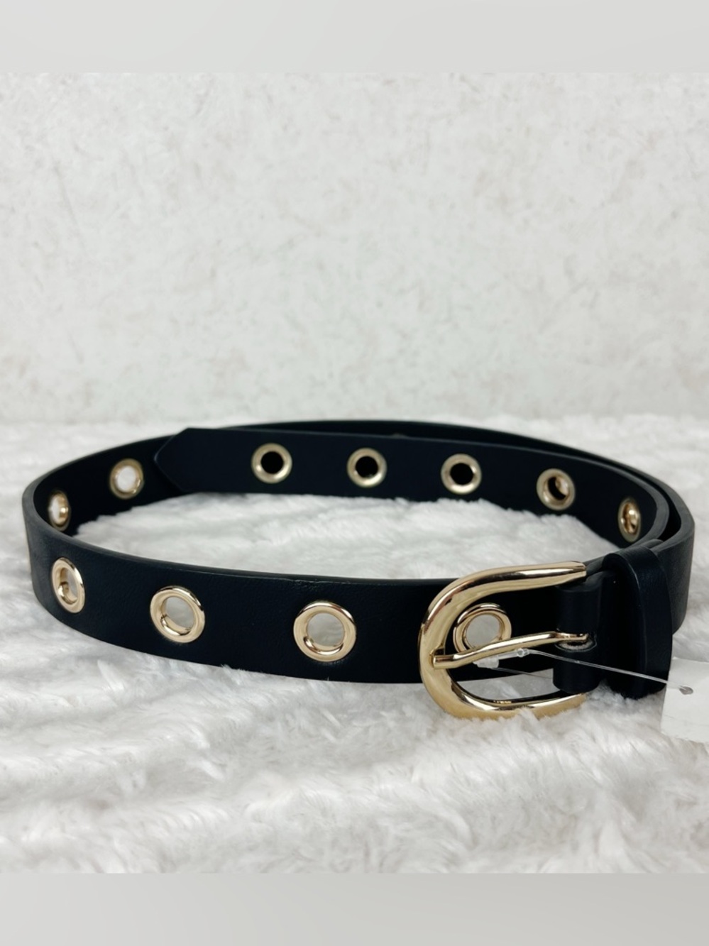 Cato Fashion Belt Black Gold Accents Size XL New Academia Career Classic